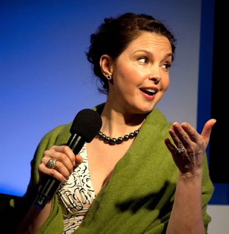 Ashley Judd in New York City on March 13, 2012. (Photo by Jude Domski/Getty Images)