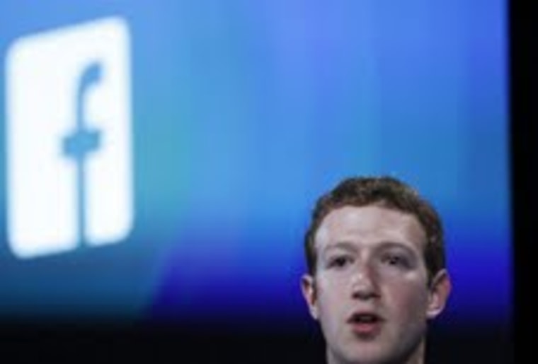 File Photo: Mark Zuckerberg during a Facebook press event April 4, 2013. (Photo by: Robert Galbraith/Reuters)