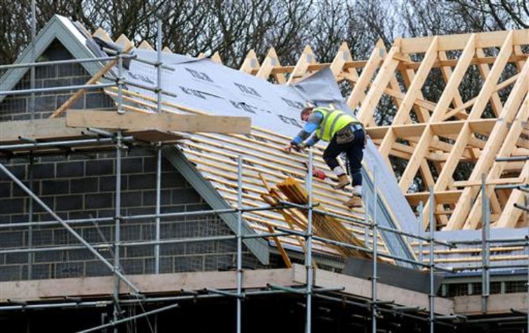 Construction and consumer spending were brights spots in a mixed bag of a GDP report.Rui Vieira/PA Wire URN:16179723 (Press Association via AP Images)