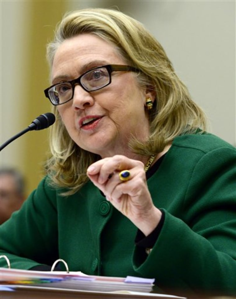The Benghazification of Hillary Clinton has begun.(Rex Features via AP Images)