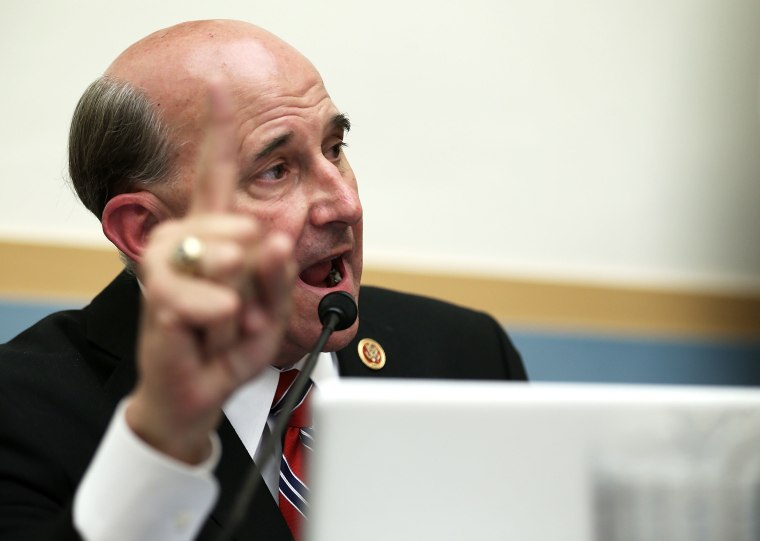 U.S. Rep. Louie Gohmert (R-TX) speaks during a hearing before the House Judiciary Committee on oversight of the U.S. Department of Justice May 15, 2013 on Capitol Hill in Washington, DC. (Photo by Alex Wong/Getty Images)