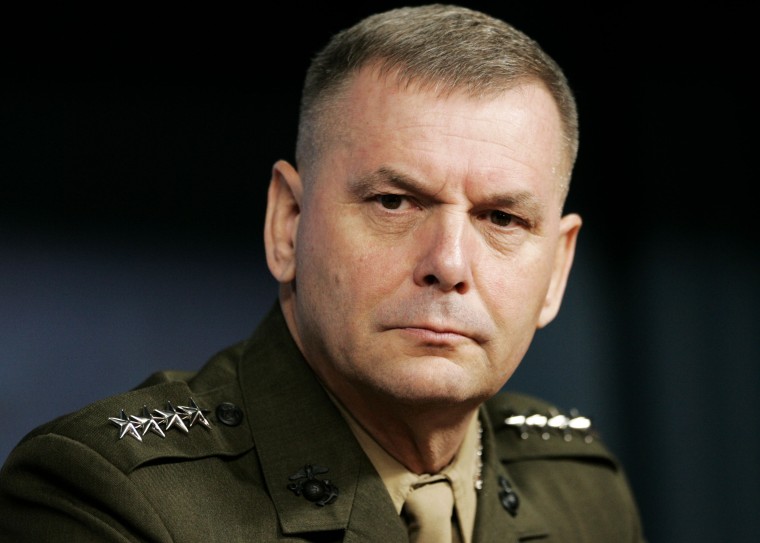 Joint Chiefs Vice Chairman, Marine Corps Gen. James Cartwright (AP Photo/Haraz N. Ghanbari)