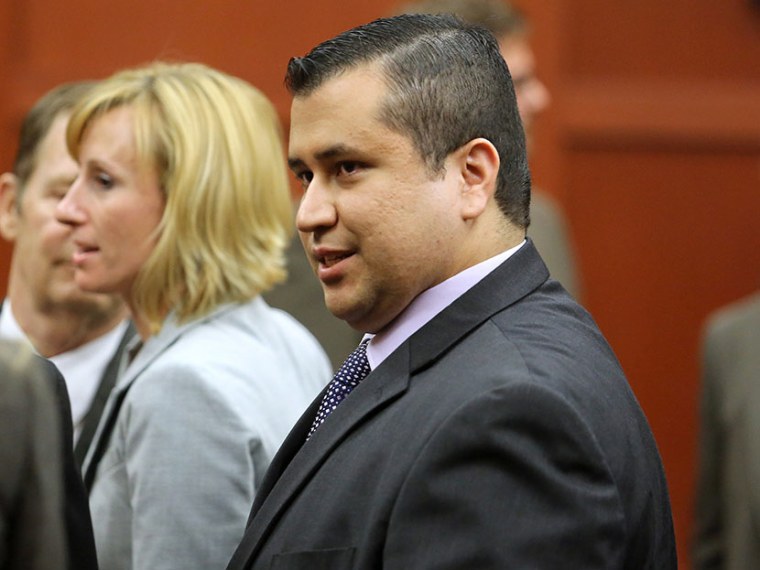 George Zimmerman leaves the courtroom a free man after being found not guilty, on the 25th day of his trial at the Seminole County Criminal Justice Center July 13, 2013 in Sanford, Florida. Zimmerman was charged with second-degree murder in the 2012...