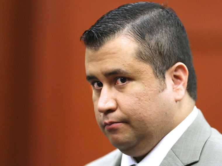 George Zimmerman in the courtroom during his trial in Seminole Circuit Court, in Sanford, Fla., July  9, 2013.  (Photo by Joe Burbank/Orlando Sentinel/AP)
