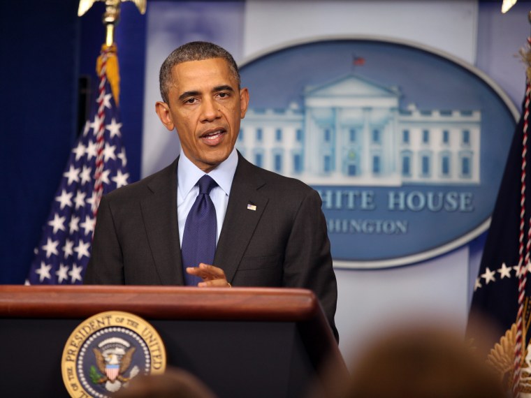 US President Barack Obama makes a statement from the White House on the capture of Dzhokhar Tsarnaev, a suspect in the Boston Marathon bombing incident, in Washington, DC, USA, 19 April 2013. Obama praised the work of law enforcement officials who...