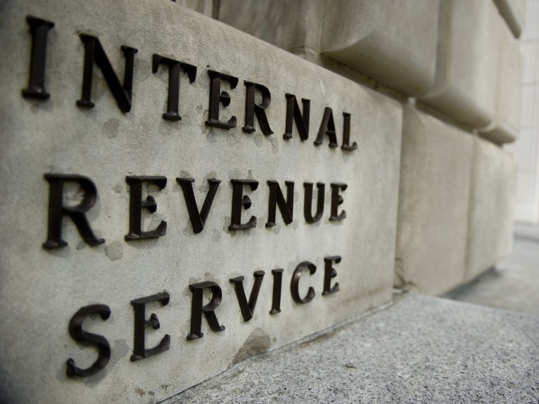 The Internal Revenue Service building, Washington DC.  (Photo by Ann Hermes/The Christian Science Monitor via Getty Images)