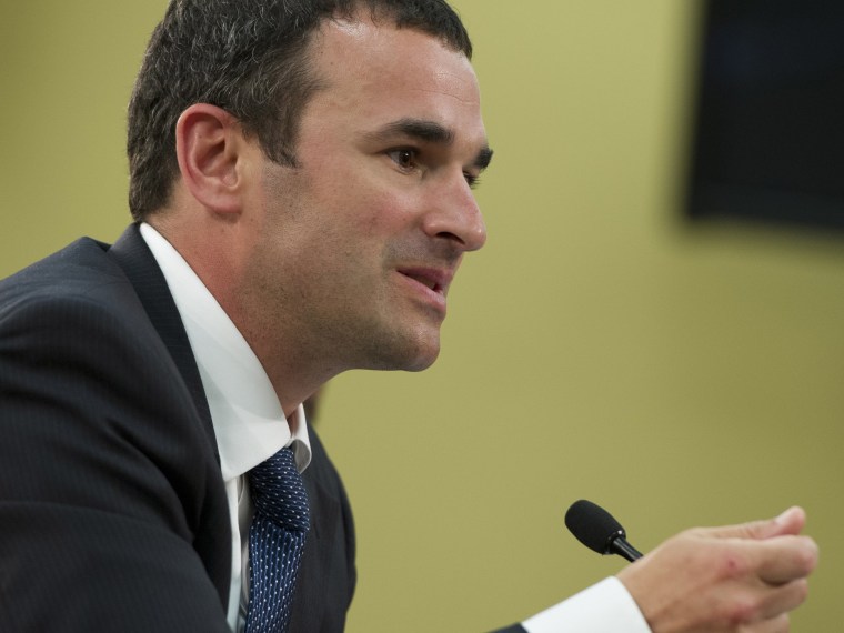 Acting IRS (Internal Revenue Service) Commissioner Daniel Werfel arrives to testify during a House Appropriations Financial Services and General Government Subcommittee hearing on Capitol Hill in Washington, DC, June 3, 2013. (Photo by Saul Loeb/AFP...