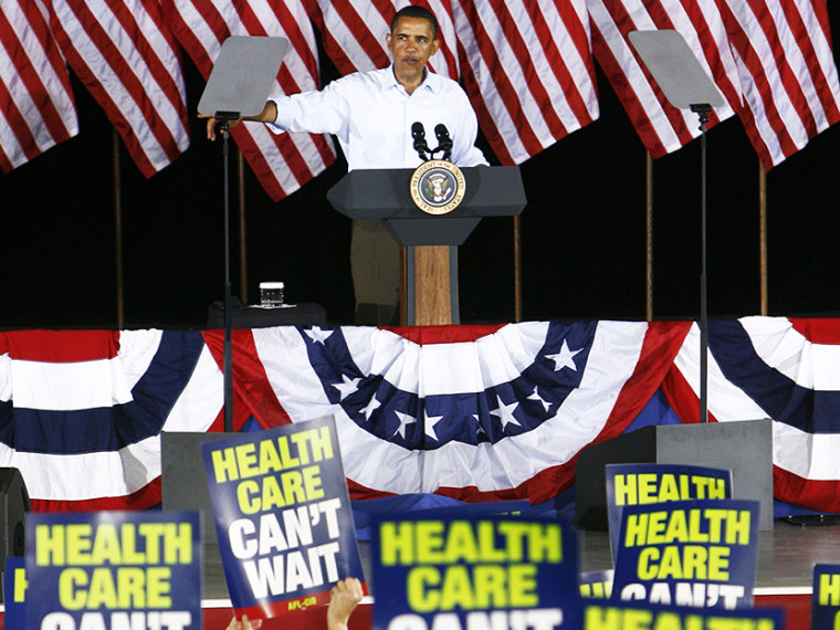President Barack Obama speaks at the AFL-CIO Labor Day picnic at Coney Island in Cincinnati Sept. 7, 2009. Some labor unions that initially backed Obama's health care overhaul are now frustrated and angry about what they say are unexpected consequences...