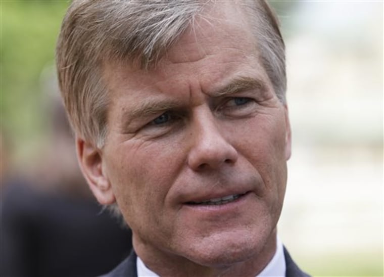 Republican Virginia Gov.  Bob McDonnell could use your financial support. (AP Photo/Steve Helber)