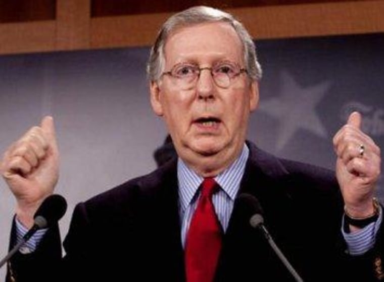 McConnell latest to exploit Syria crisis for cash