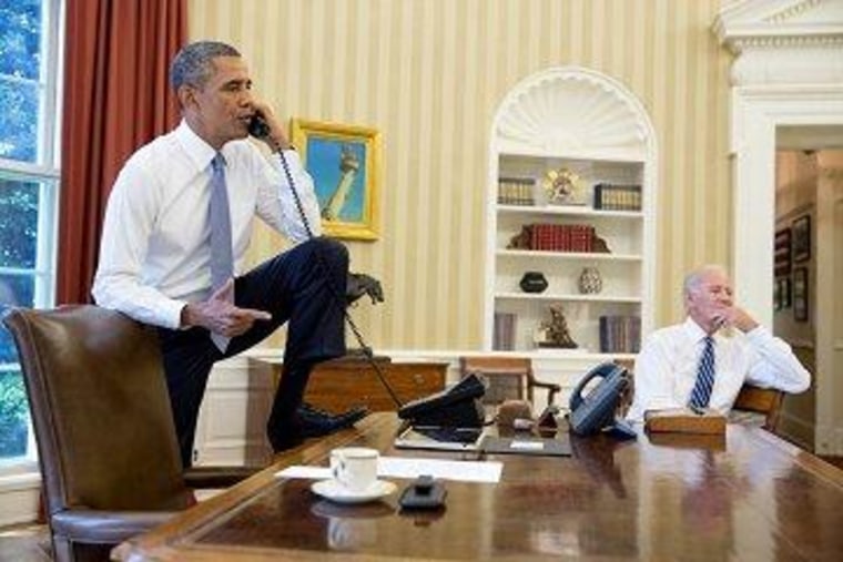 Conservatives' newfound interest in Obama's feet