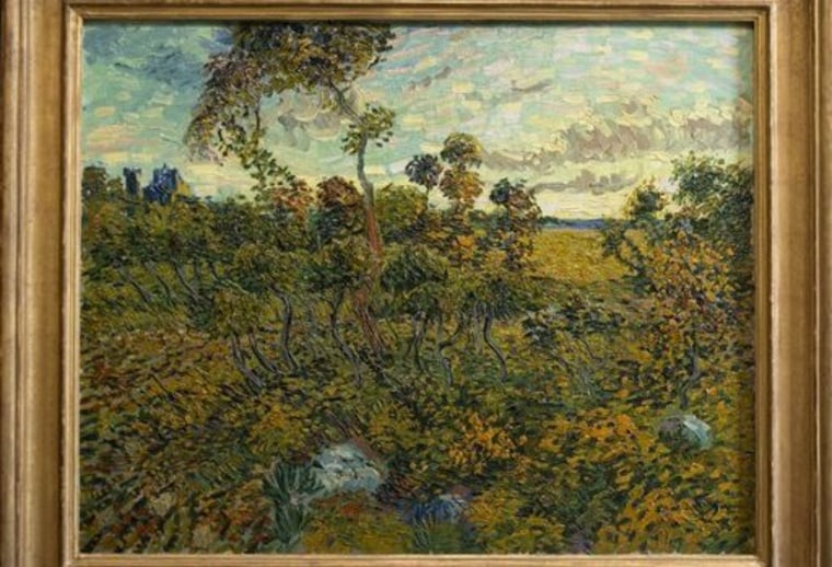 \"Sunset at Montmajour\" by Vincent Van Gogh