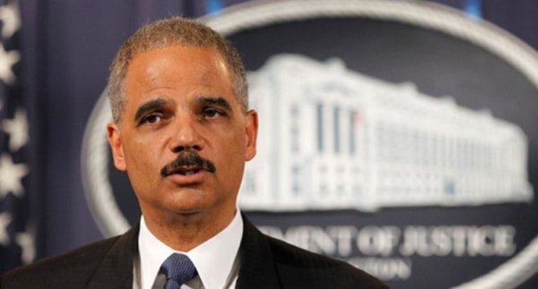 Eric Holder steps up, digs in, and breaks out