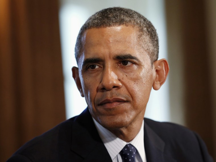 U.S. President Barack Obama speaks on Syria - 08/30/2013