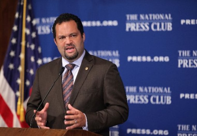 Image: NAACP President Ben Jealous Discusses George Zimmerman Trial In Washington