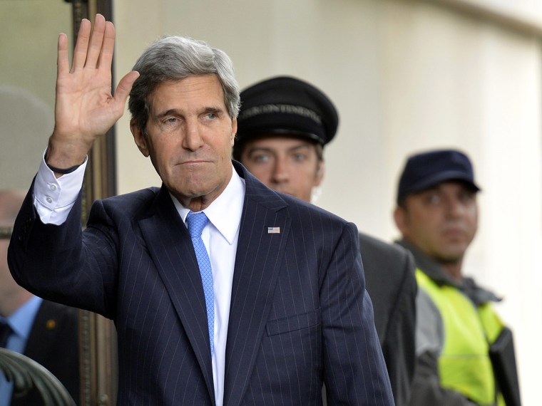 US Secretary of State Kerry meets with Russian Foreign Minister Lavrov