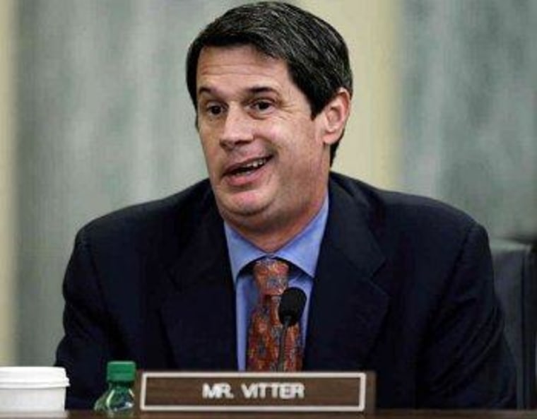 Vitter's plea for ethics probe goes nowhere