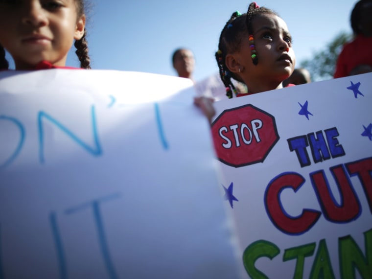 Capitol Hill Rally In Support Of Head Start Urges Congress To End Sequester