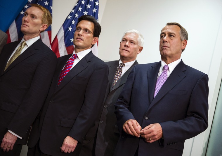 Pete Sessions, John Boehner, Eric Cantor, James Lankford