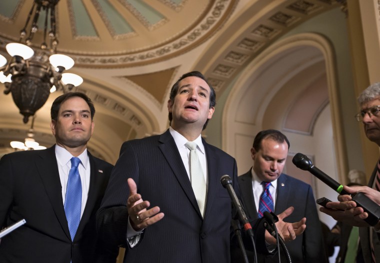 Ted Cruz, Marco Rubio, Mike Lee