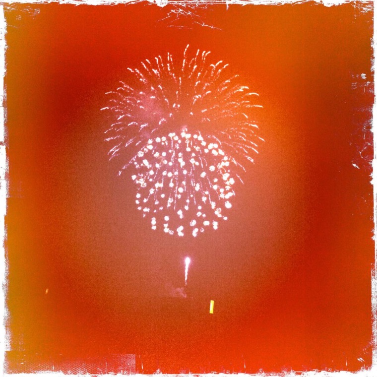 Our fireworks!