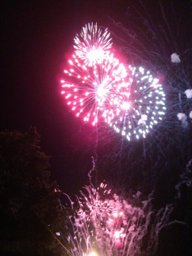 Our fireworks!