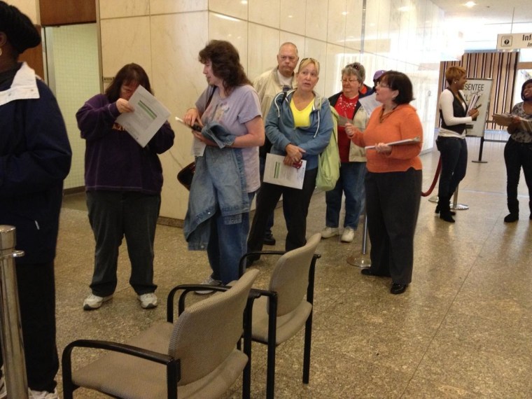 Pics: Early voting in Indianapolis