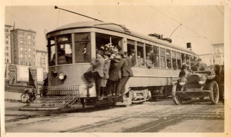 \"And when you ride it, you see a microcosm of San Francisco in the people on the Muni - all the good and bad of the city, all riding inside what is a big tin can.\"