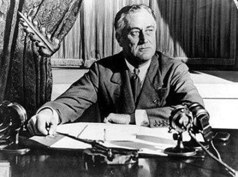 FDR pursued court packing; Obama has not.