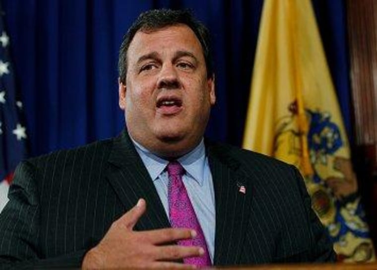 Christie pursues unexpected course in New Jersey