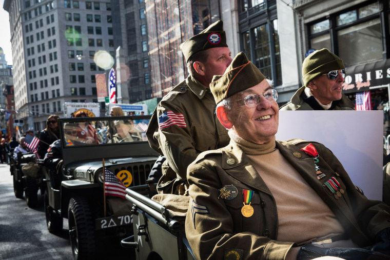 Hundreds Of Thousands Participate In Veterans Day Parade In NYC
