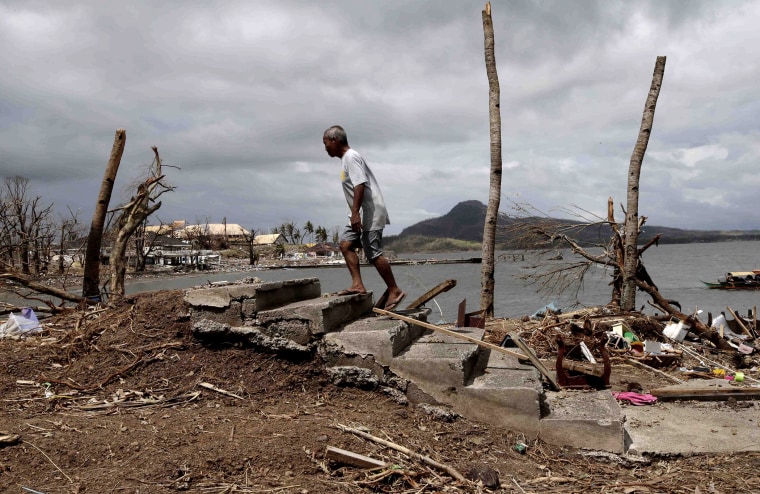Typhoon Haiyan aftermath in the Philippines
