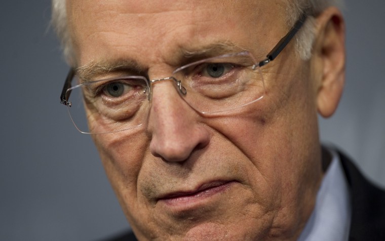 Former Vice President Dick Cheney speaking during the 2011 Washington Ideas Forum at the Newseum in Washington, D.C., October 6, 2011, not Republicans' best spokesman for honesty and credibility.