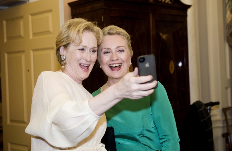 Meryl Streep, Hillary Rodham Clinton