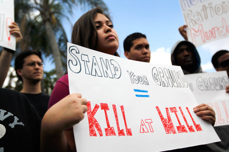 Activists Protest Rubio's Support Of \"Stand Your Ground\" Law