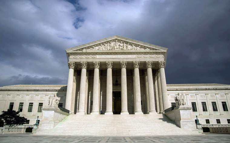 The US Supreme Court Building is seen in this March 31, 2012 file photo on Capitol Hill in Washington, D.C.