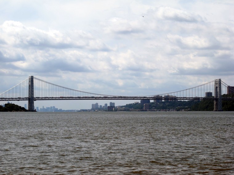 The George Washington Bridge spanning between New York City and Ft. Lee, NJ, September 5, 2013.