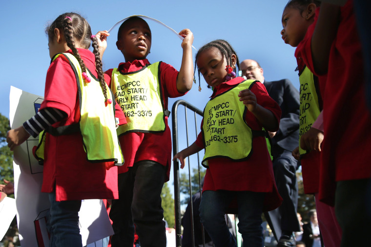 Capitol Hill Rally In Support Of Head Start Urges Congress To End Sequester