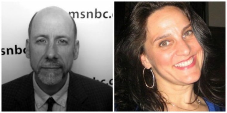 Left: Scott Hooker, Lockup's first executive producer. Right: Elise Warner, the show's current EP.