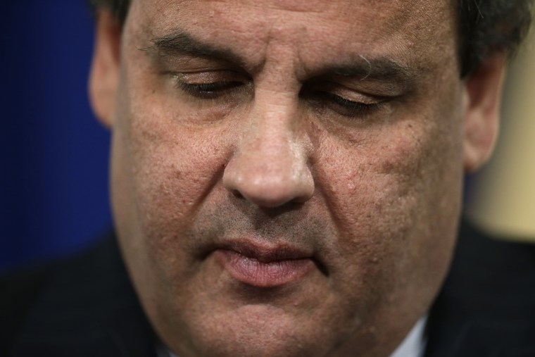 New Jersey Gov. Chris Christie speaks during a news conference, Jan. 9, 2014, at the Statehouse in Trenton, N.J.