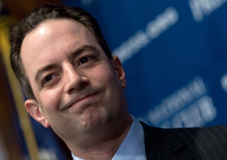 Republican National Committee Chairman Reince Priebus speaks at the National Press Club March 18, 2013 in Washington, D.C.