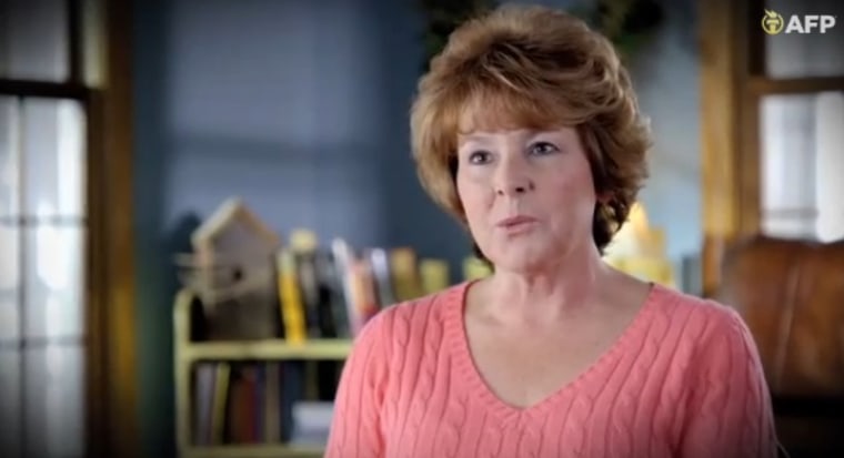 Julia Boonstra as featured in a political ad by Americans for Prosperity