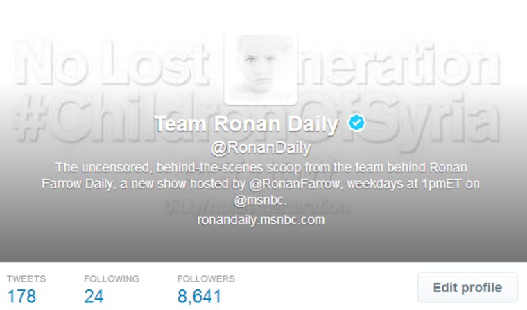 Ronan Daily Twitter