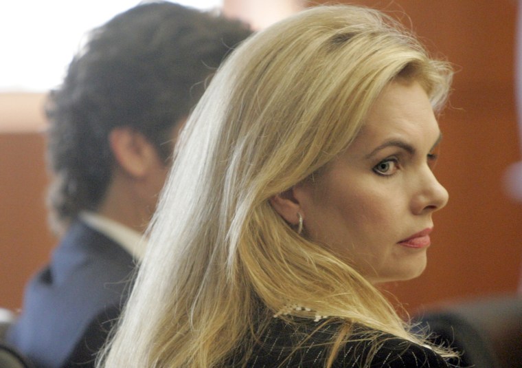 Victoria Osteen, co-pastor of Lakewood Church, in civil court Thursday, Aug. 7, 2008 in Houston.