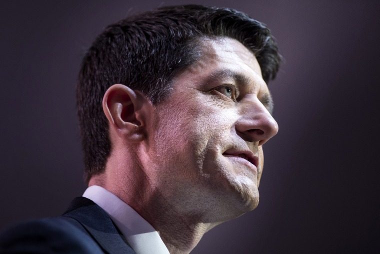 Rep. Paul Ryan (R-WI) speaks during the American Conservative Union Conference, March 6, 2014 in National Harbor, Md.