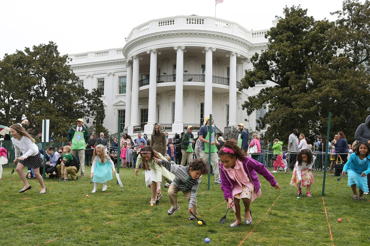 President And Mrs. Obama Host Annual Easter Egg Roll At White House