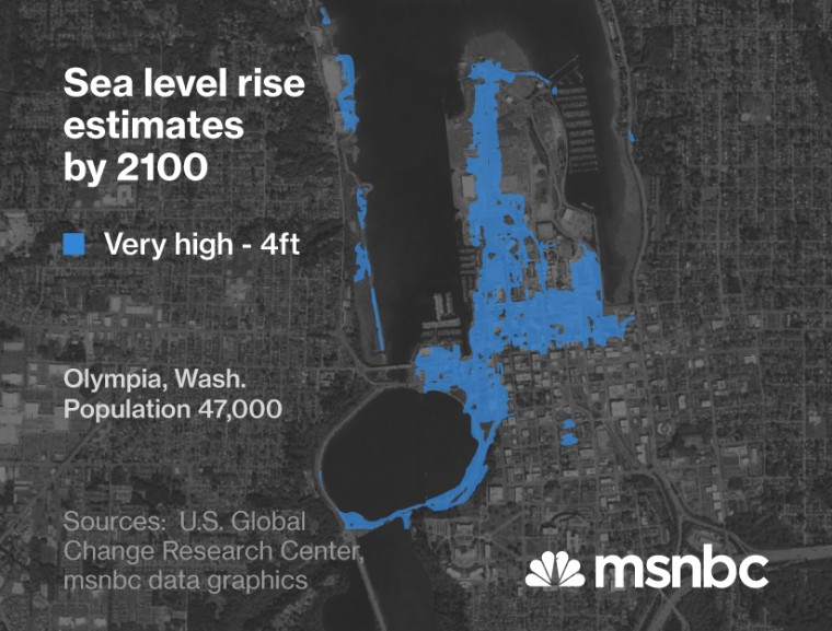 Northwest sea level rise estimates