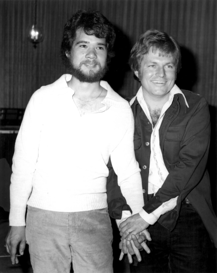 Richard Adams and Anthony Sullivan, 1975.