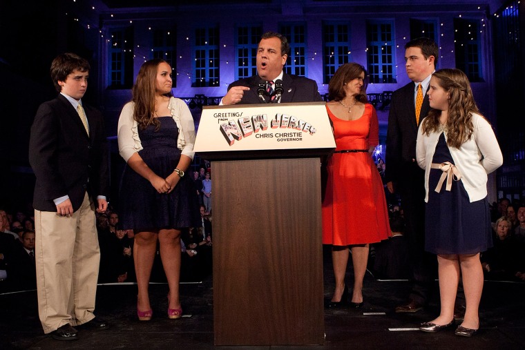 Gov. Chris Christie named Father of the Year