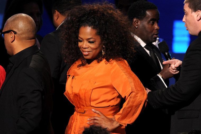Oprah Winfrey attends the 45th NAACP Image Awards, Feb. 22, 2014.